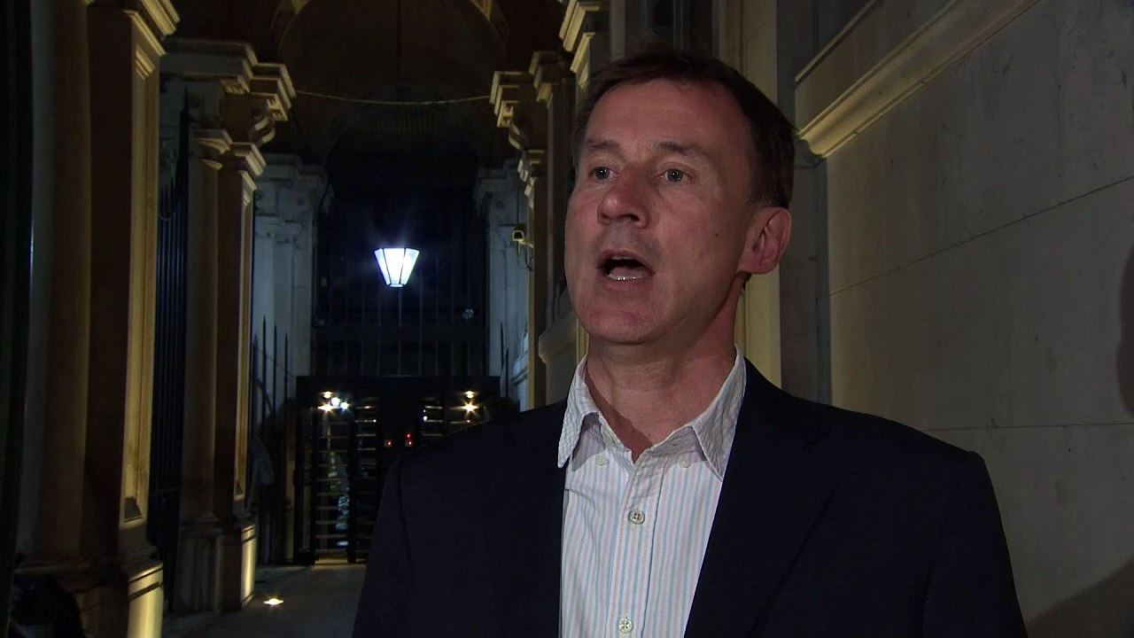 Hunt warns Iran after UK-flagged vessel captured