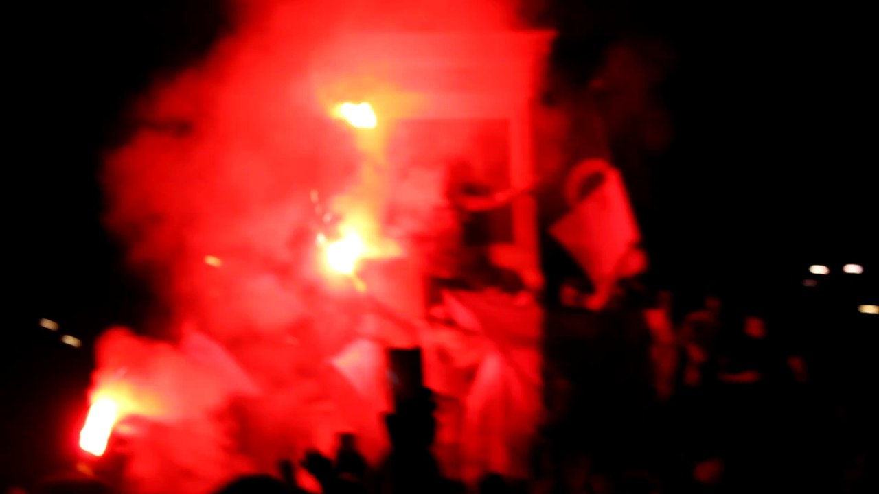 fête  des supporters à Mâcon juillet 2019 lors de la victoire d'Algérie en finale de Coupe d'Afrique (3)