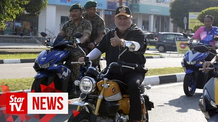 Johor Ruler kicks off annual Kembara Mahkota Johor in Pontian