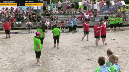 Championnat de France Triplettes Féminines à Saverdun (09)