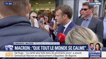 Emmanuel Macron sur les violences policières: 