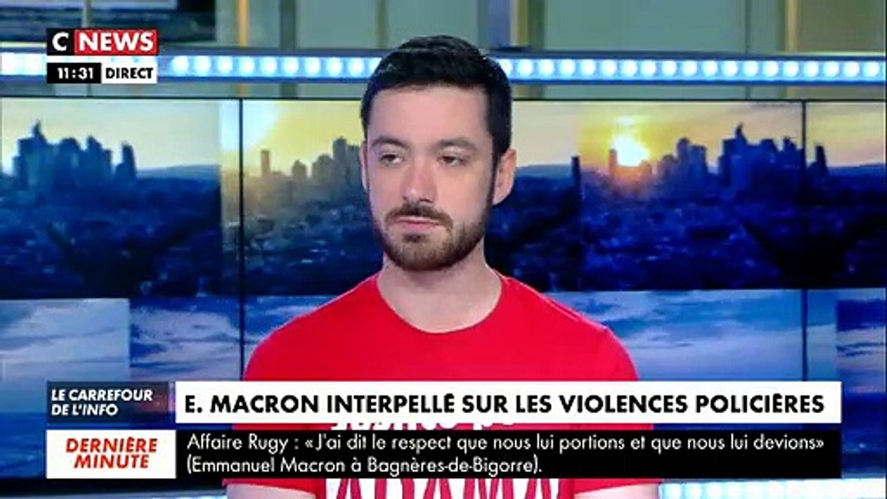 "Où est Steve?" : Emmanuel Macron interpellé ce midi lors d'un bain de foule Bagnères-de-Bigorre sur cette disparition
