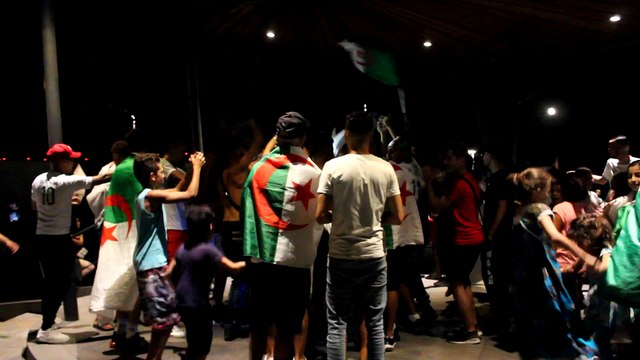 fête des supporters à Mâcon juillet 2019 lors de la victoire d'Algérie en finale de Coupe d'Afrique (4)
