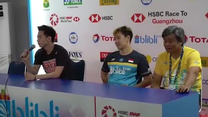 Menang Atas China, Kevin Sanjaya Sempat Emosi pada Duo Menara