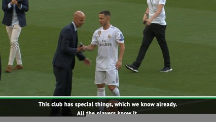 Hazard needed a club like Real - Zidane