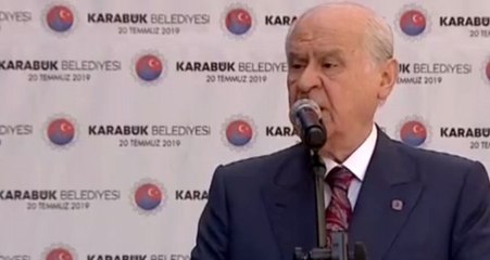MHP lideri Bahçeli: AB düşmanca tutumunu açık etmiştir