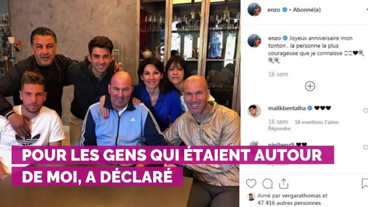 Zinedine Zidane touché par les messages de soutien après la mo...