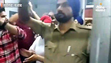 पीयू हॉस्टल नंबर सात में हंगामा