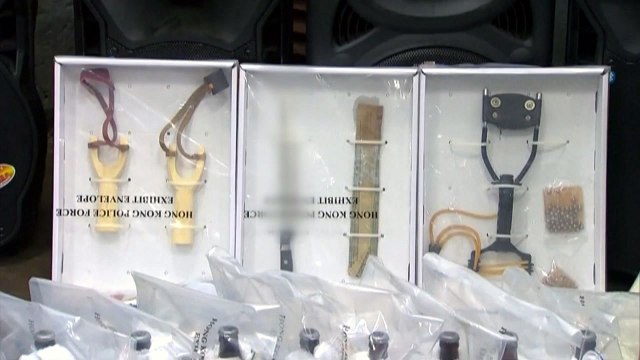 홍콩 경찰, 송환법 반대 시위 앞두고 '고성능 폭발물' 적발 / YTN