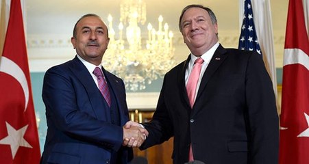 Son Dakika! Dışişleri Bakanı Çavuşoğlu, ABD'li mevkidaşı Pompeo ile görüştü