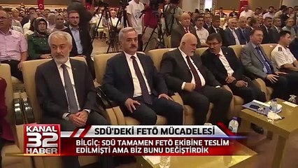 “Süleyman Demirel Üniversitesi FETÖ’ye verildi, biz engelledik”