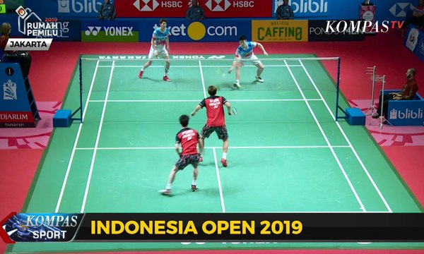 Marcus/Kevin Susul Ahsan/Hendra ke Final Indonesia Open 2019