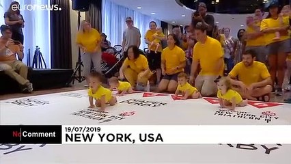 "Corrida de fraldas" em Nova Iorque