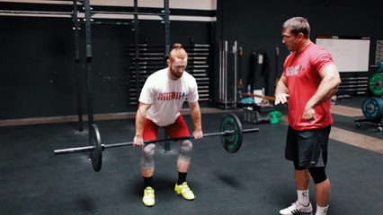 Klokov Training Methods - Hip Contact in the Clean