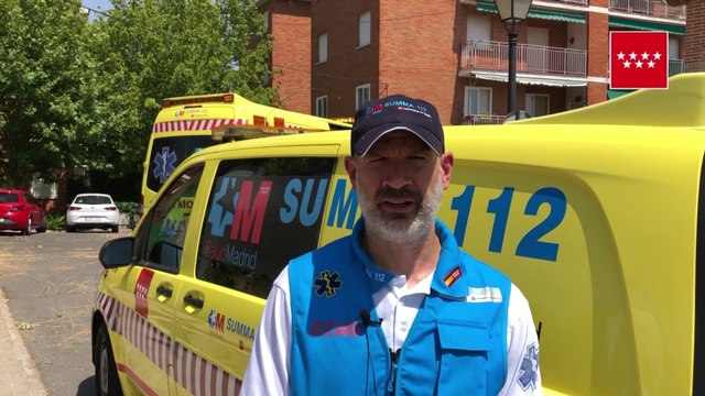 El SUMMA 112 asiste a una mujer de 76 años en Chapinería