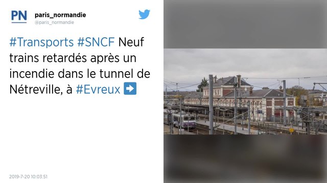 Incendie dans un tunnel : Gros retards des trains entre Paris et la Normandie, ce samedi