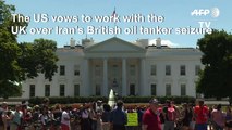 Trump: We will work with the UK over Iran's seizure of British oil tanker