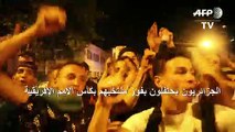 الجزائريون يحتفلون بفوز منتخبهم بكأس الأمم الإفريقية