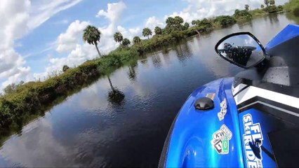 Jet Skiing Through Gator Country