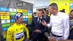 Tour de France 2019 : quand Emmanuel Macron vient féliciter en direct Julian Alaphilippe, le maillot jaune
