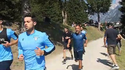 La corsa con i giocatori