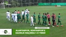 Alanyaspor, Konyaspor'u hazırlık maçında 1-0 yendi