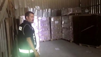 İzmir'de sahte içki operasyonu (2)