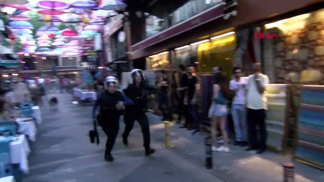 Suruç anmasına polis müdahalesi