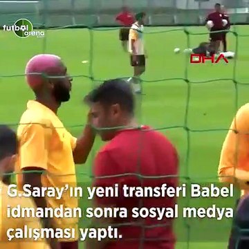 Babel idmandan sonra sosyal medya çalışması yaptı