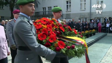 Alemania conmemora a sus héroes del atentado fallido contra Hitler