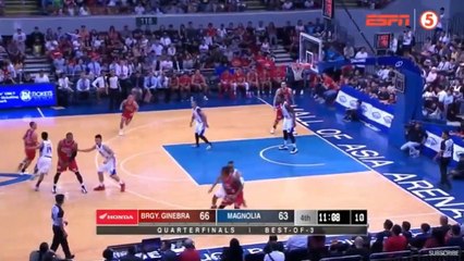 Ginebra vs Magnolia - 4th Qtr Game 1 July 20, 2019 - QFinals 2019 PBA Commissioners Cup