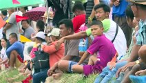 سباق تقليدي للجواميس مفخرة مزارعي الأرز في شرق تايلاند