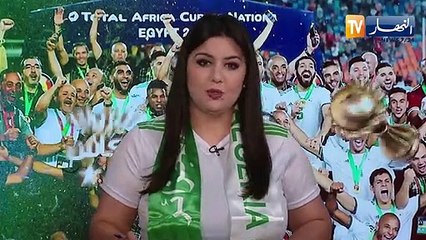 ملايين الجزائريين يخصون أبطال إفريقيا بإستقبال خرافي