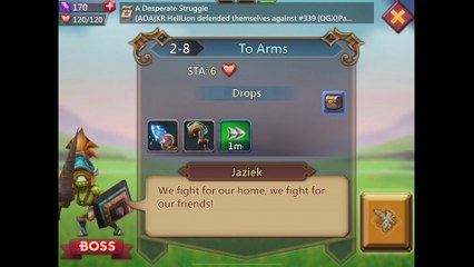 Lords Mobile Chapter 2-8 Normal