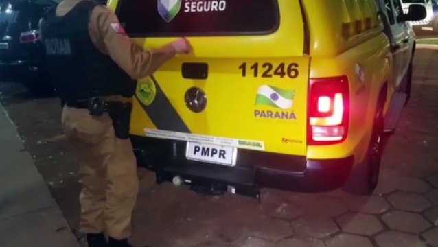ROTAM detém passageiro de ônibus com quase 10 kg de maconha em Santa Tereza do Oeste