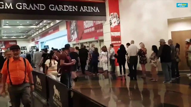 Scenes: MGM Grand Garden Arena before Pacquiao vs Thurman fight