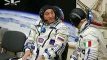 Nave Soyuz arriba a Estación Espacial en 50 aniversario de llegada a la Luna