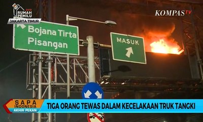 Truk Tangki Meledak, Tiga Orang Tewas