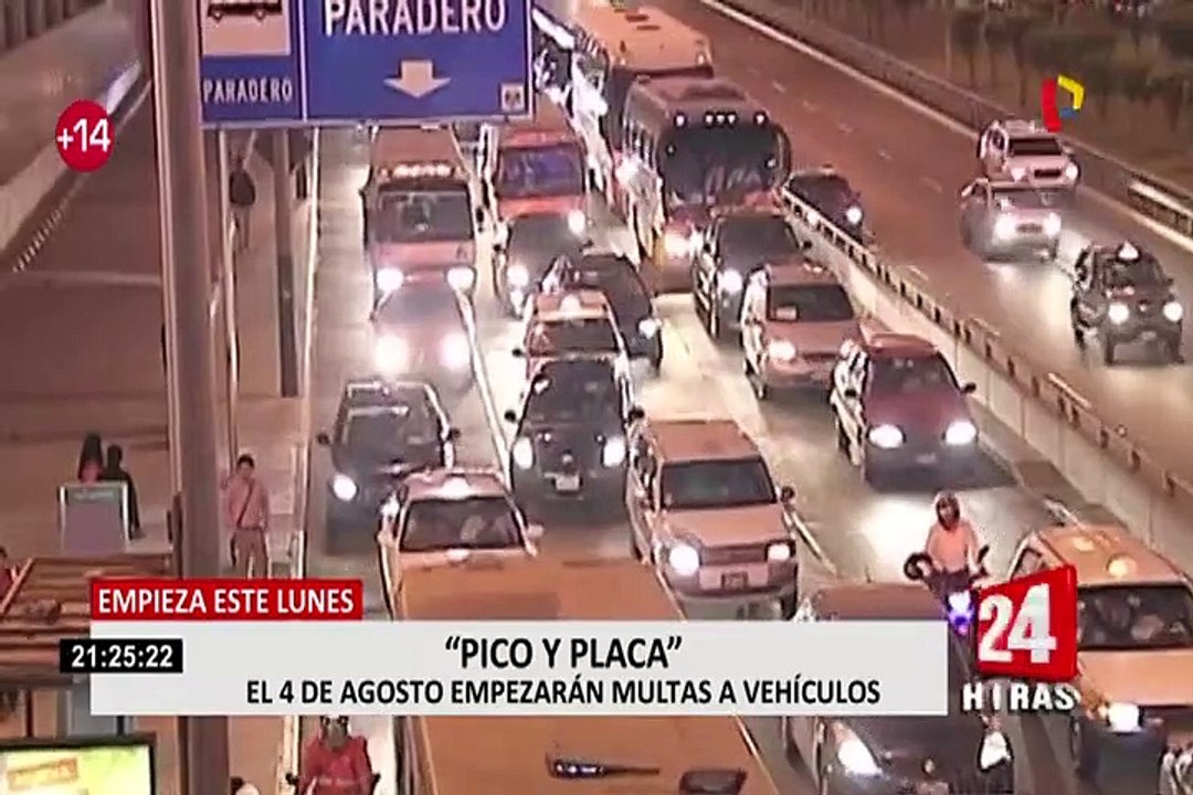 Muñoz explica excepciones para aplicación de la medida ‘Pico y Placa’