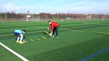 Fussballtraining_ Bumerang - Ballkontrolle - Technik