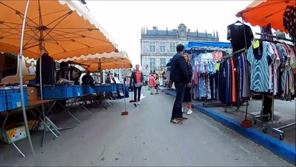le marché de bergues en flandre