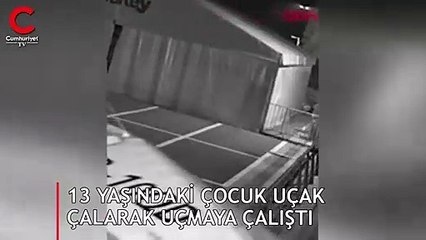 Çin, uçak çalmaya çalışan bu çocuğu konuşuyor