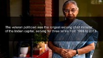 Sheila Dikshit passes away aged 81