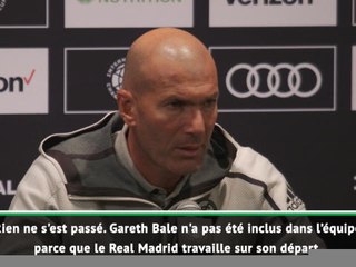 Transferts - Zidane : "Le Real travaille sur le départ de Bale"