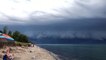 Menacing storm makes its way across Lake Huron, Ontario