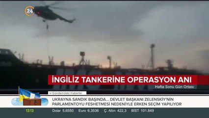İngiliz tankerine operasyon anı