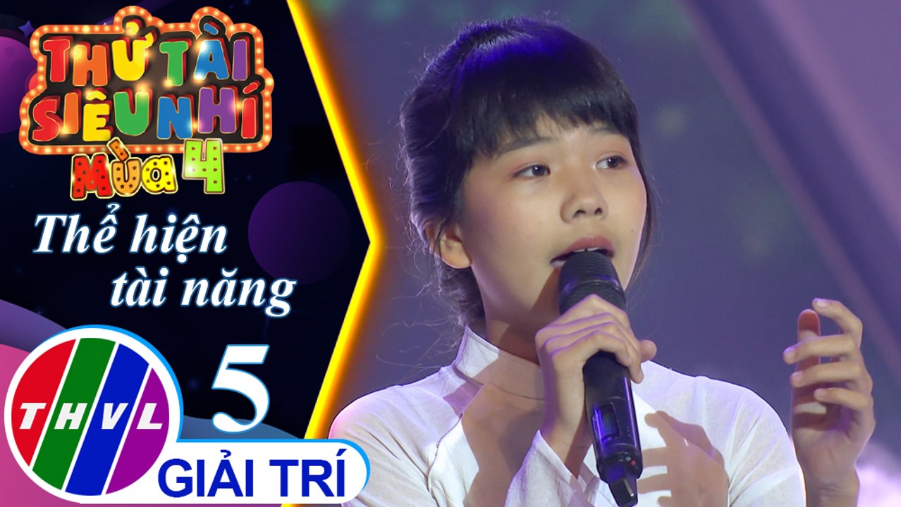 THVL | Thử tài siêu nhí 2019 - Tập 5[4]: Vu Lan nhớ mẹ - Nguyễn Thị Hương