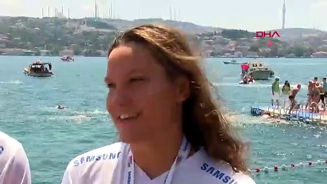 Şampiyon yüzücüler Boğaziçi Kıtalararası Yüzme Yarışı'nı değerlendirdi