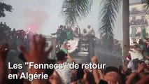 Algérie/CAN 2019: les champions acclamés par une immense foule