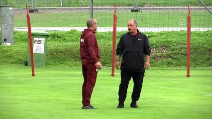 Galatasaray'da kıran kırana idman